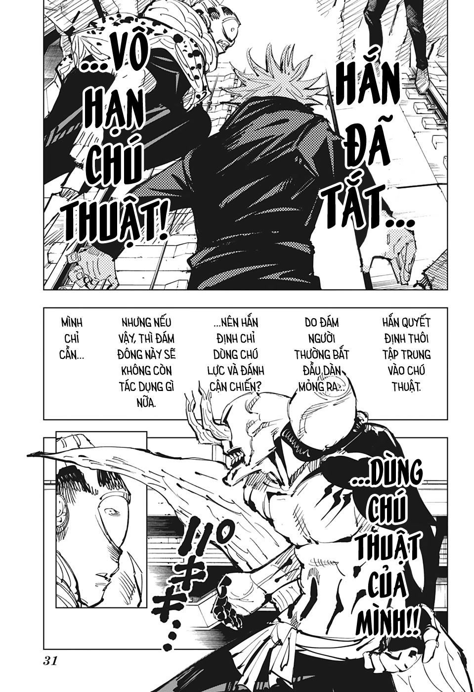 Chú Thuật Hồi Chiến Chap 85 - Next Chap 86