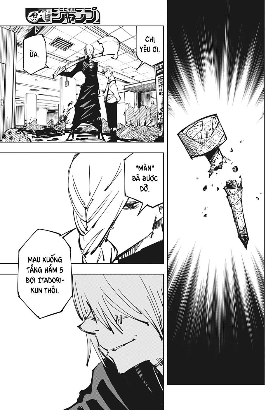 Chú Thuật Hồi Chiến Chap 87 - Next Chap 88