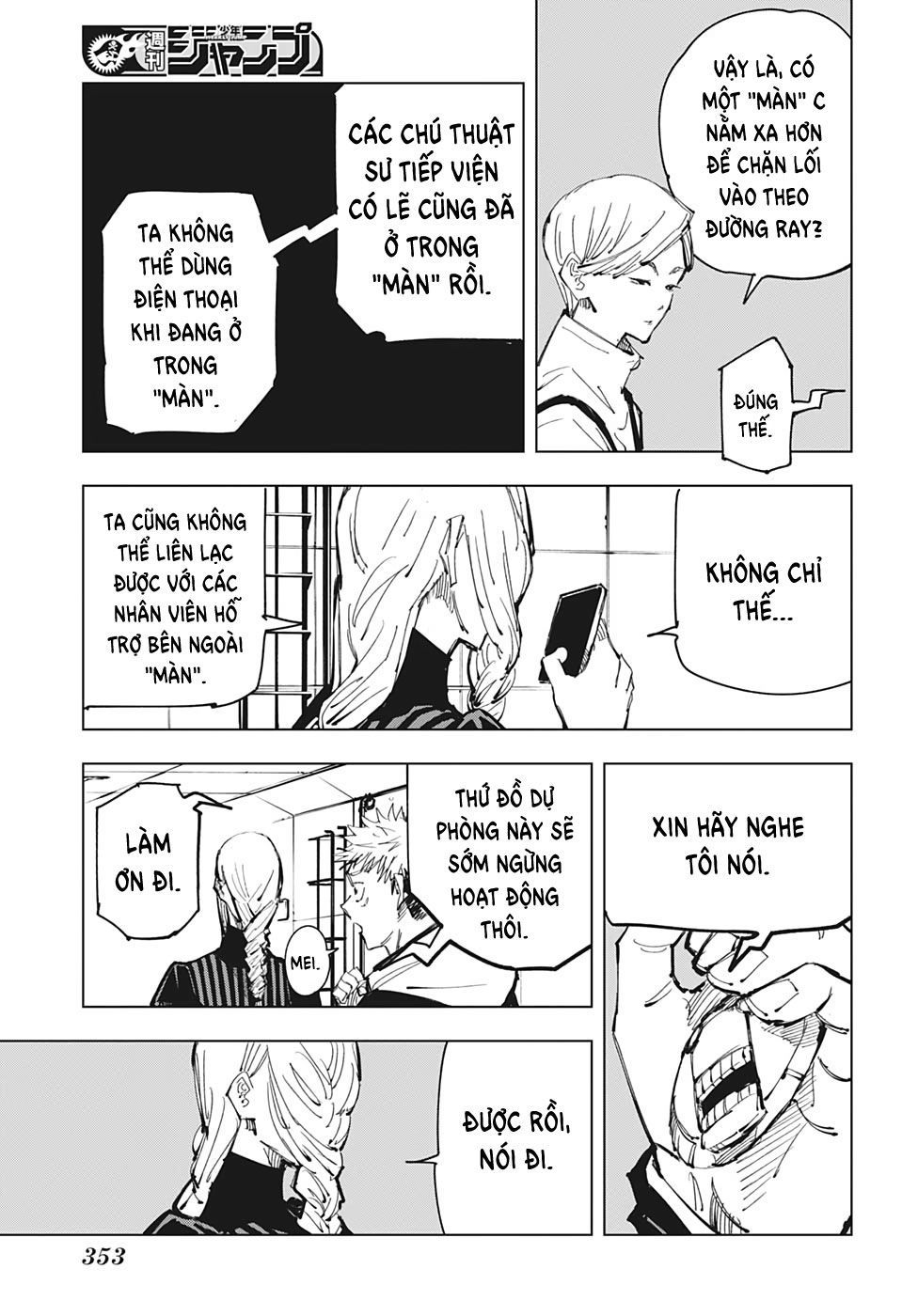 Chú Thuật Hồi Chiến Chap 91 - Next Chap 92