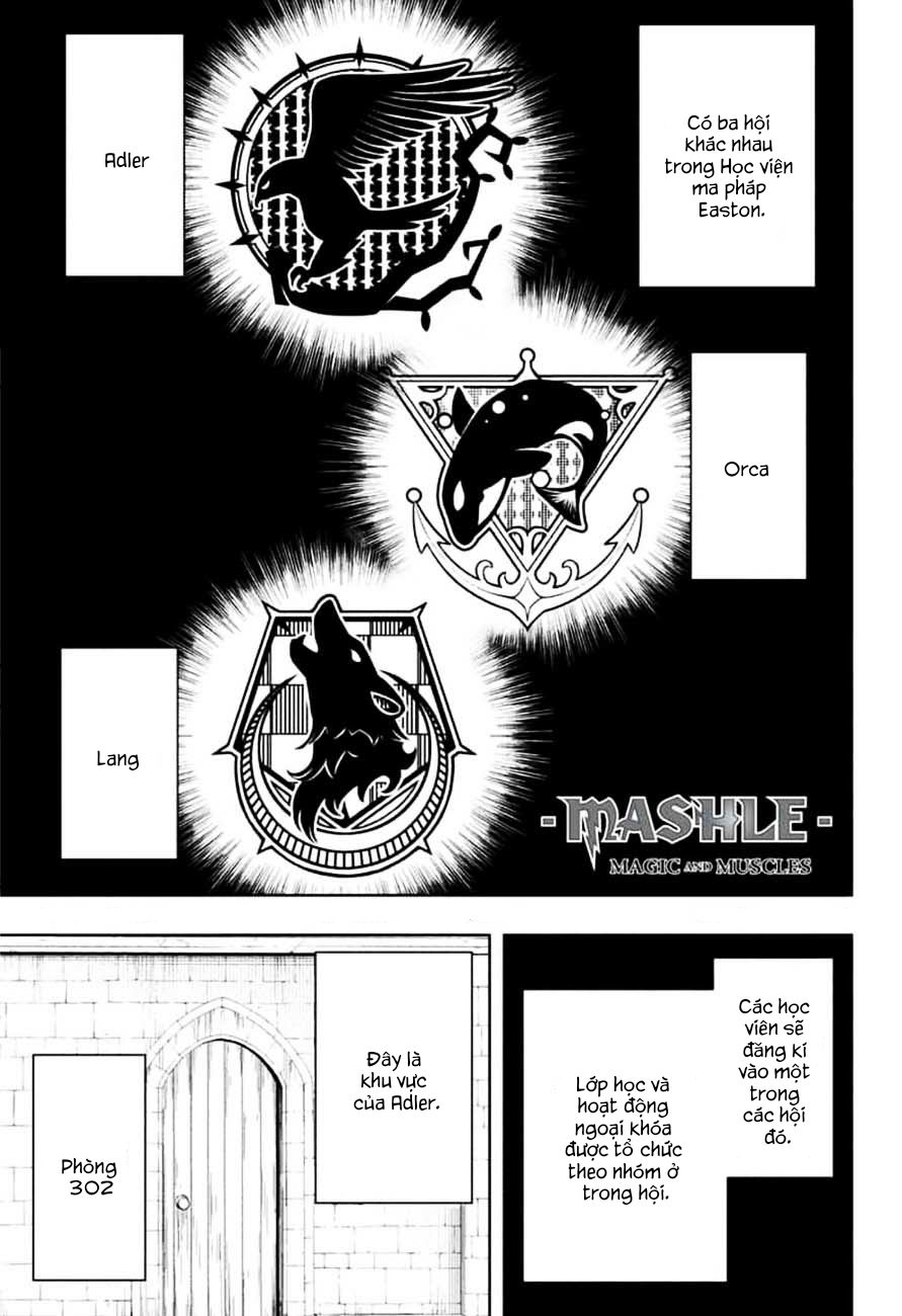 Mashle: Magic And Muscles Chap 10 - Next Chap 11