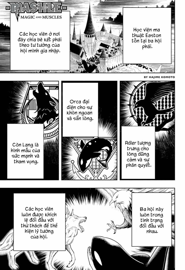 Mashle: Magic And Muscles Chap 16 - Next Chap 17