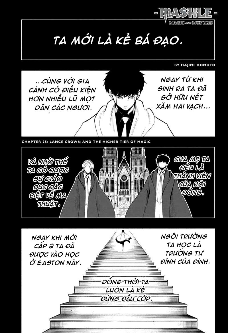 Mashle: Magic And Muscles Chap 25 - Next Chap 26