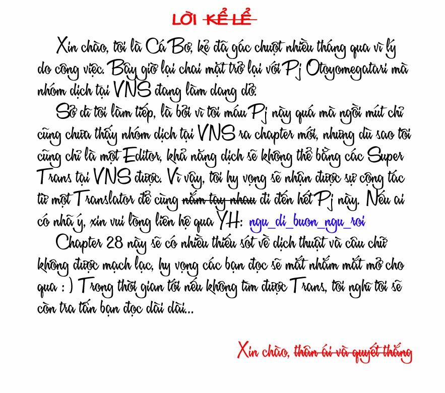 Cô Dâu Thảo Nguyên Chap 28 - Next Chap 29