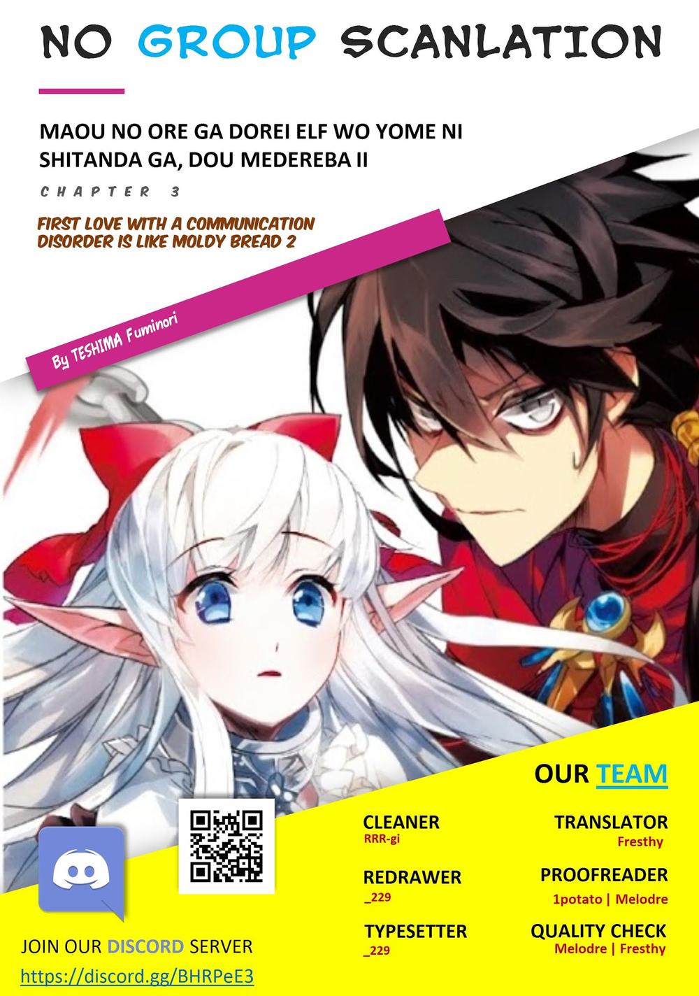 Maou No Ore Ga Dorei Elf Wo Yome Ni Shitanda Ga, Dou Medereba Ii? Chap 3 - Next Chap 4