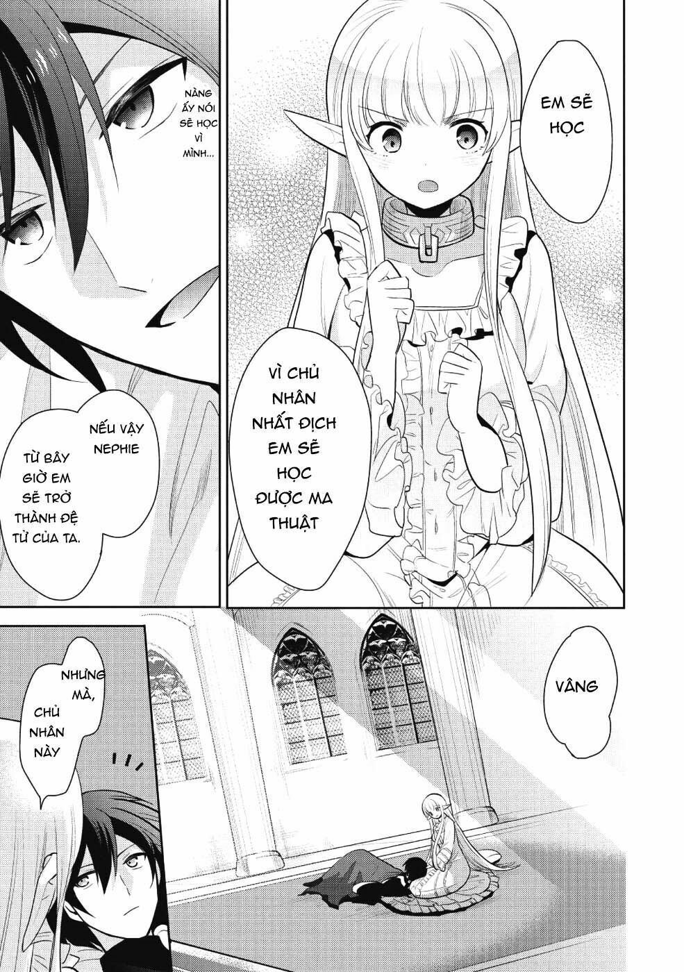 Maou No Ore Ga Dorei Elf Wo Yome Ni Shitanda Ga, Dou Medereba Ii? Chap 8 - Next Chap 9