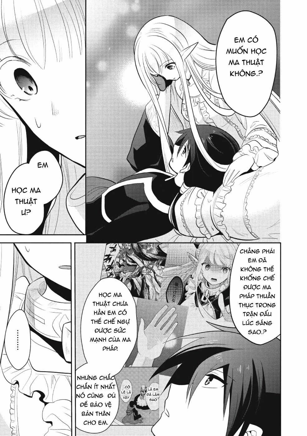 Maou No Ore Ga Dorei Elf Wo Yome Ni Shitanda Ga, Dou Medereba Ii? Chap 8 - Next Chap 9