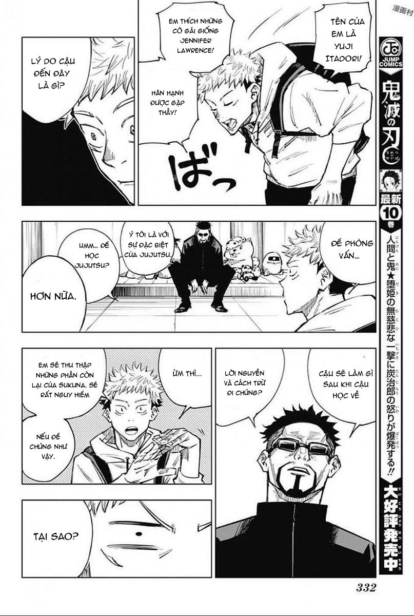 Chú Thuật Hồi Chiến Chap 3 - Next Chap 4
