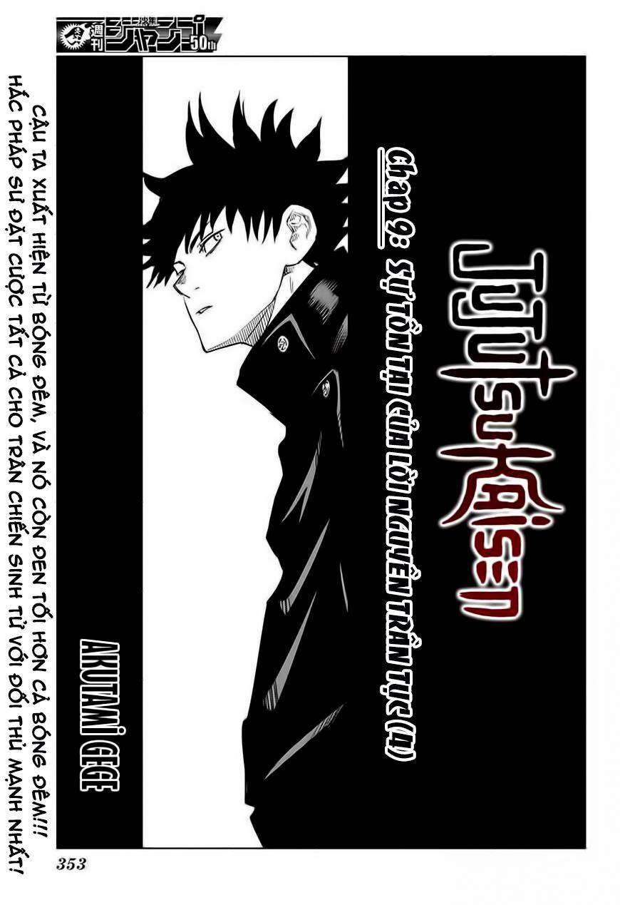 Chú Thuật Hồi Chiến Chap 9 - Next Chap 10