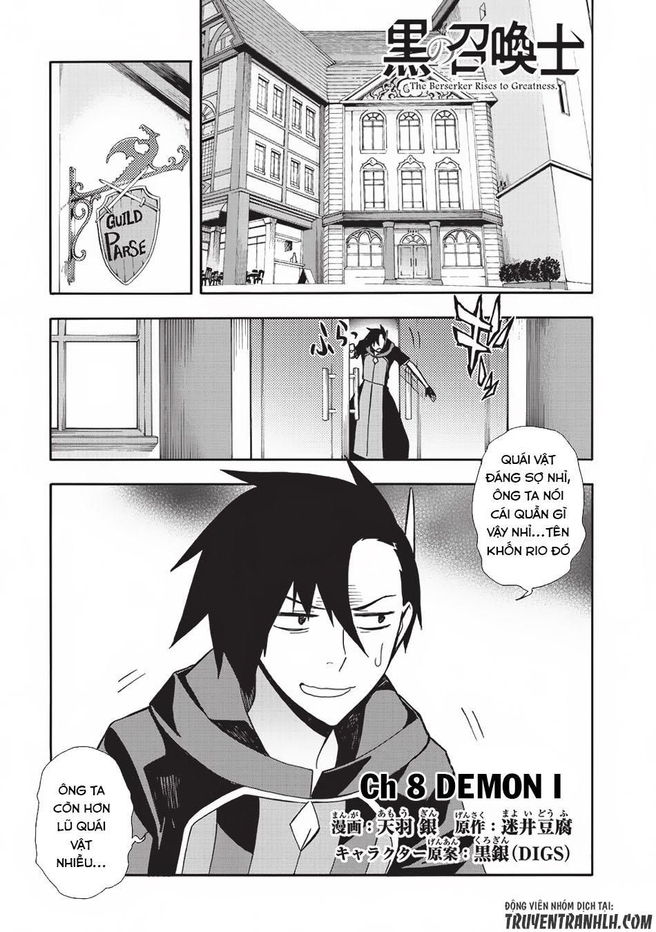 Kuro No Shoukanshi Chap 8 - Next Chap 9