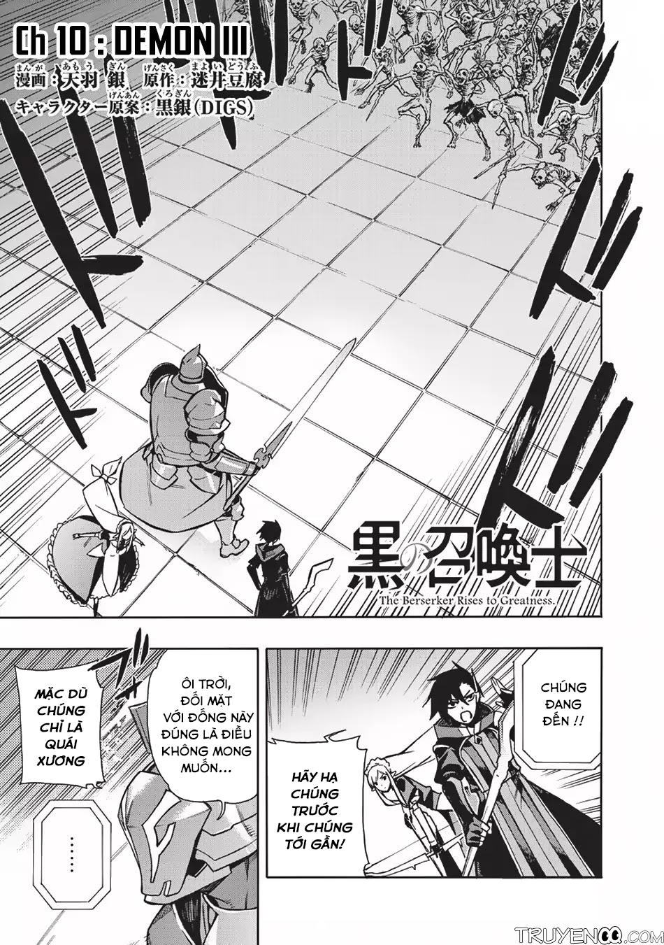 Kuro No Shoukanshi Chap 10 - Next Chap 11