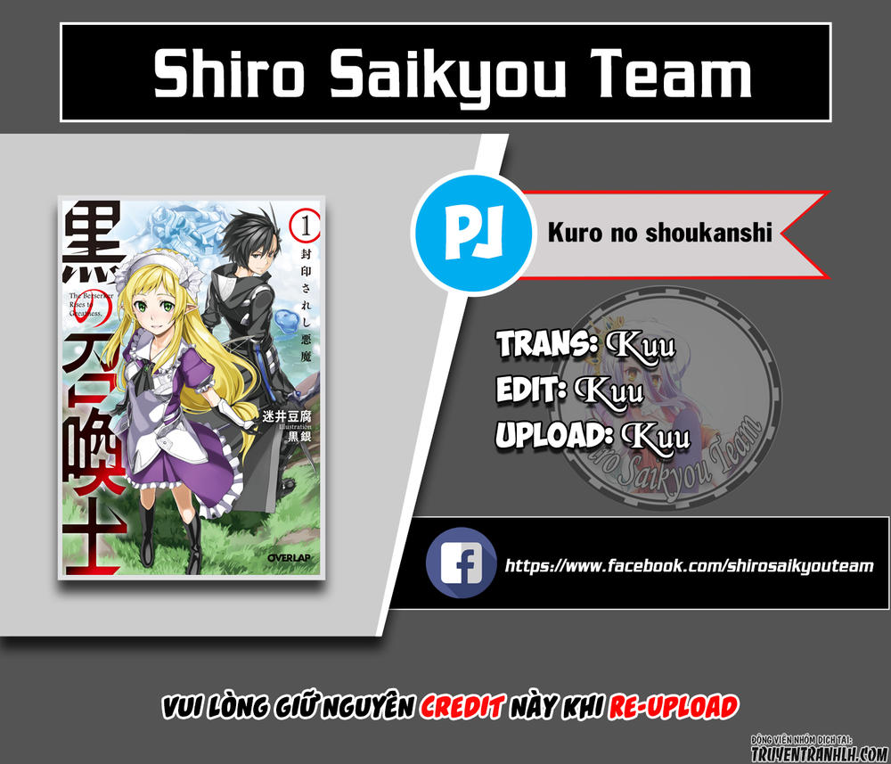 Kuro No Shoukanshi Chap 2 - Next Chap 3