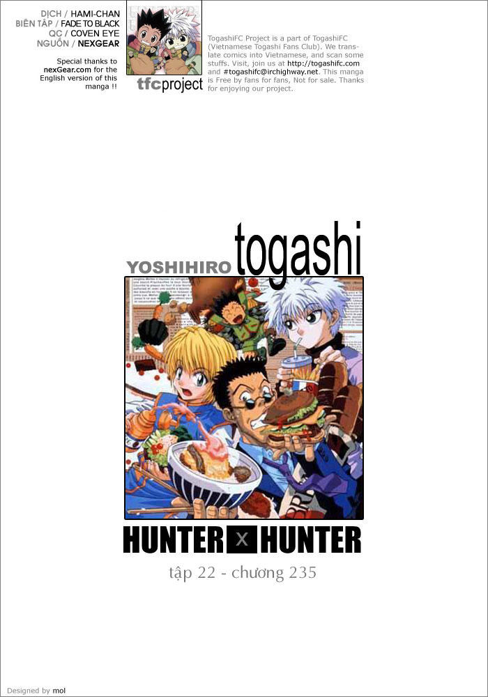 Hunter x Hunter Chap 235 - Next Chap 236