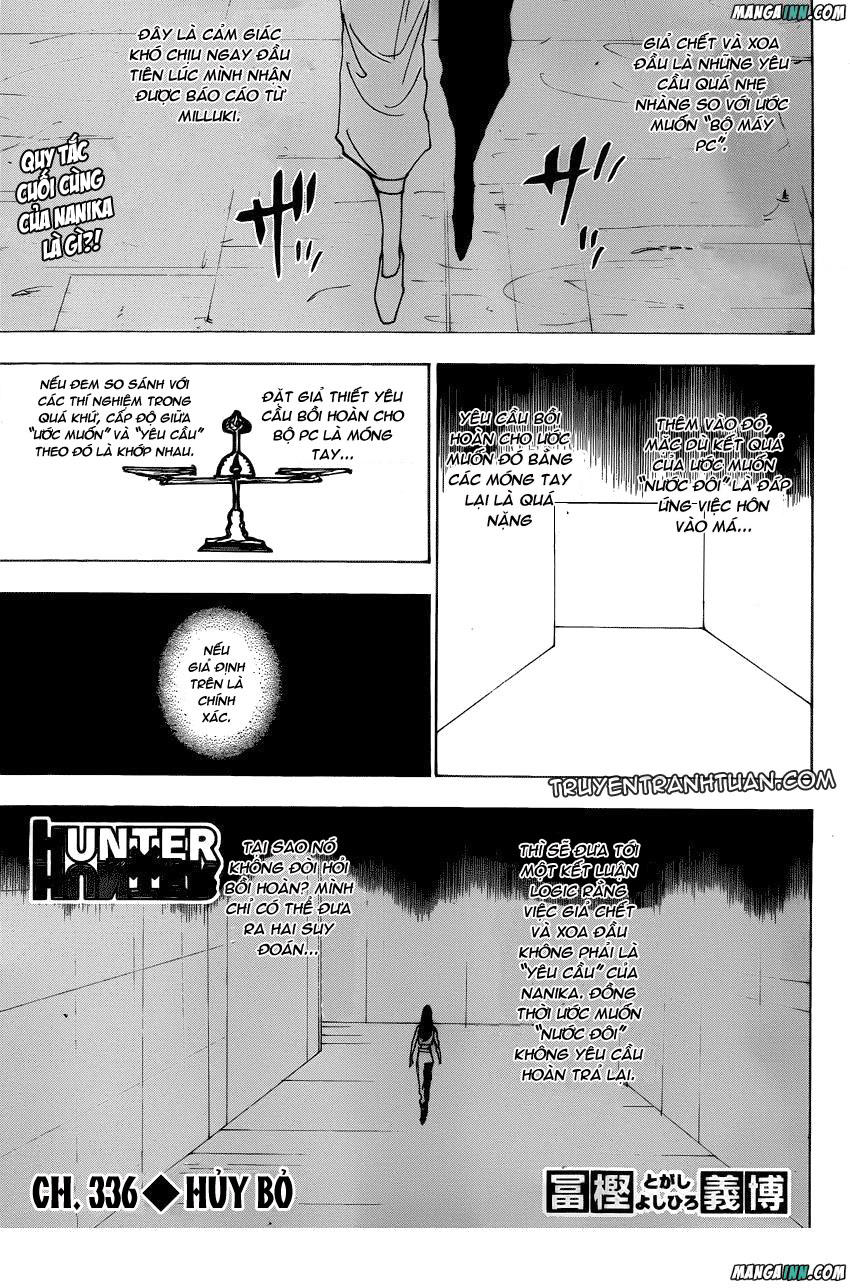 Hunter x Hunter  Chap 226 - Next Chap 227