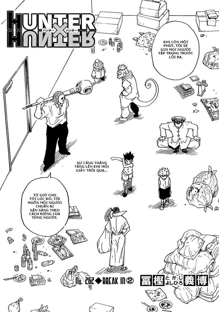 Hunter x Hunter  Chap 262 - Next Chap 263