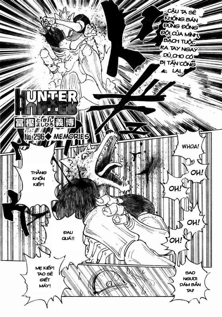Hunter x Hunter Chap 296 - Next Chap 297