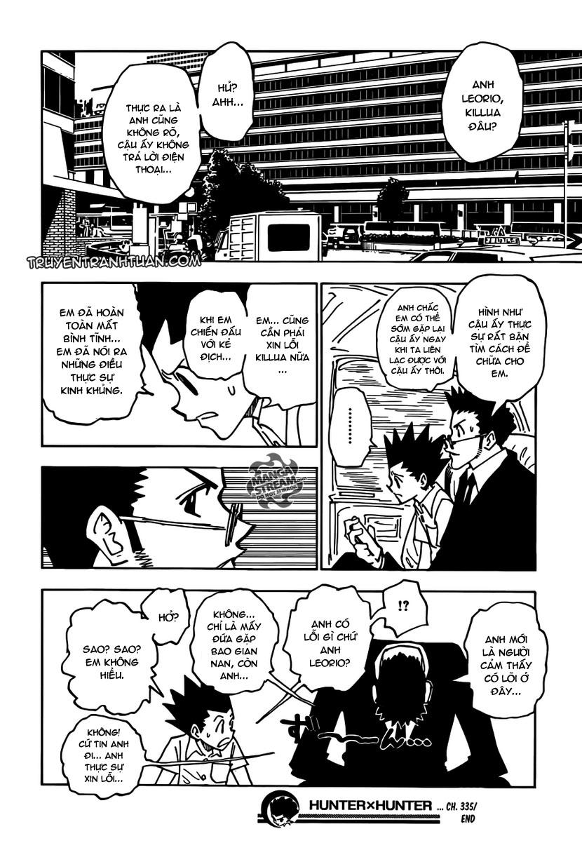 Hunter x Hunter Chap 335 - Next Chap 336
