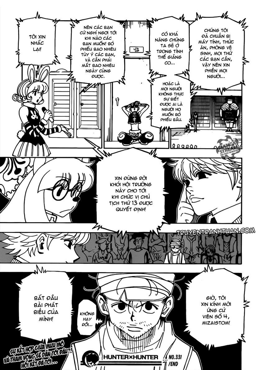 Hunter x Hunter  Chap 331 - Next Chap 332