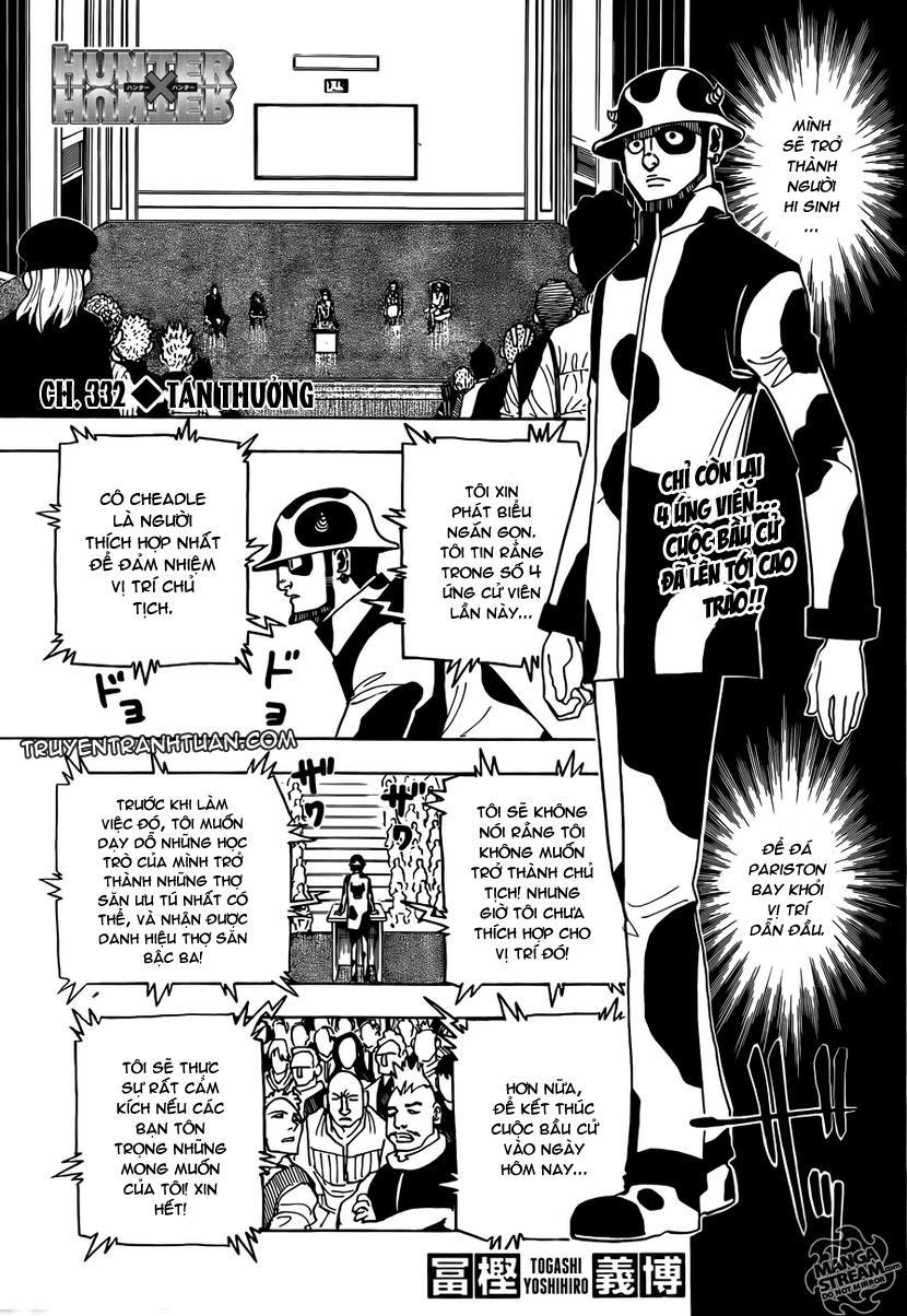 Hunter x Hunter  Chap 332 - Next Chap 333
