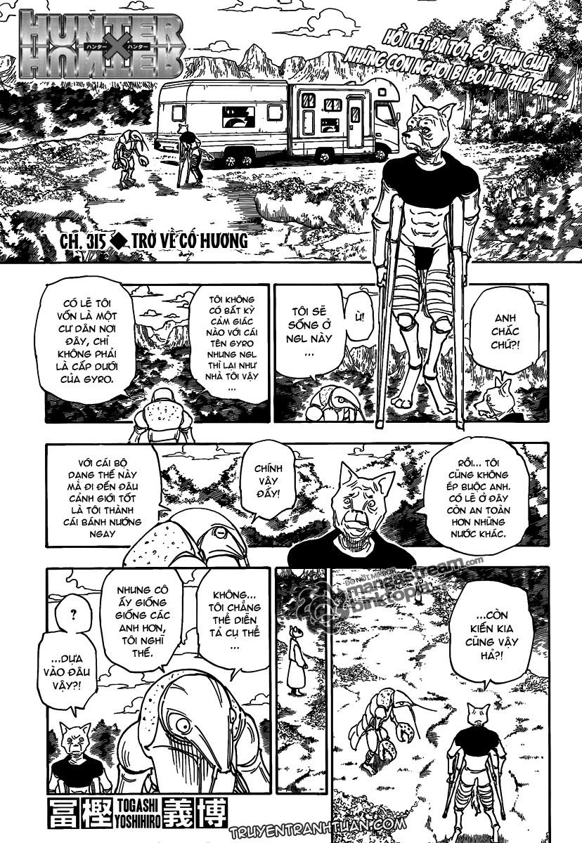 Hunter x Hunter  Chap 315 - Next Chap 316