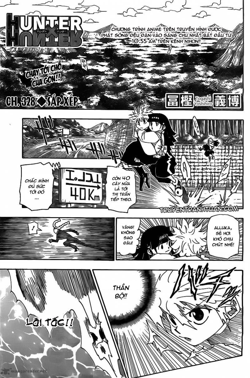 Hunter x Hunter Chap 328 - Next Chap 329