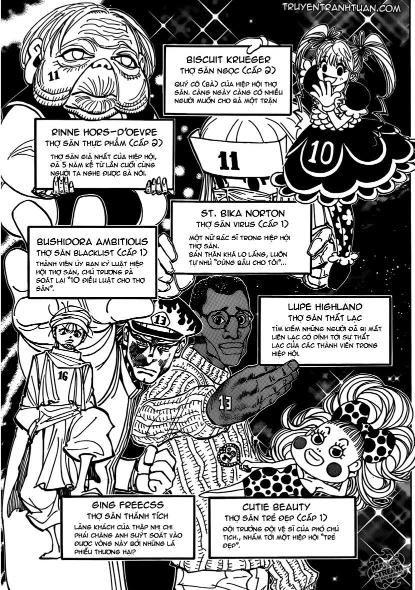 Hunter x Hunter  Chap 326 - Next Chap 327