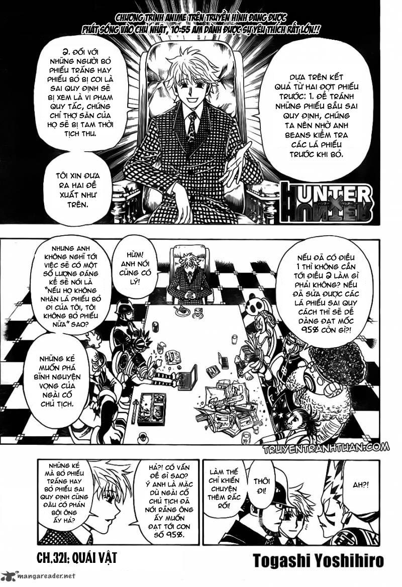 Hunter x Hunter  Chap 321 - Next Chap 322
