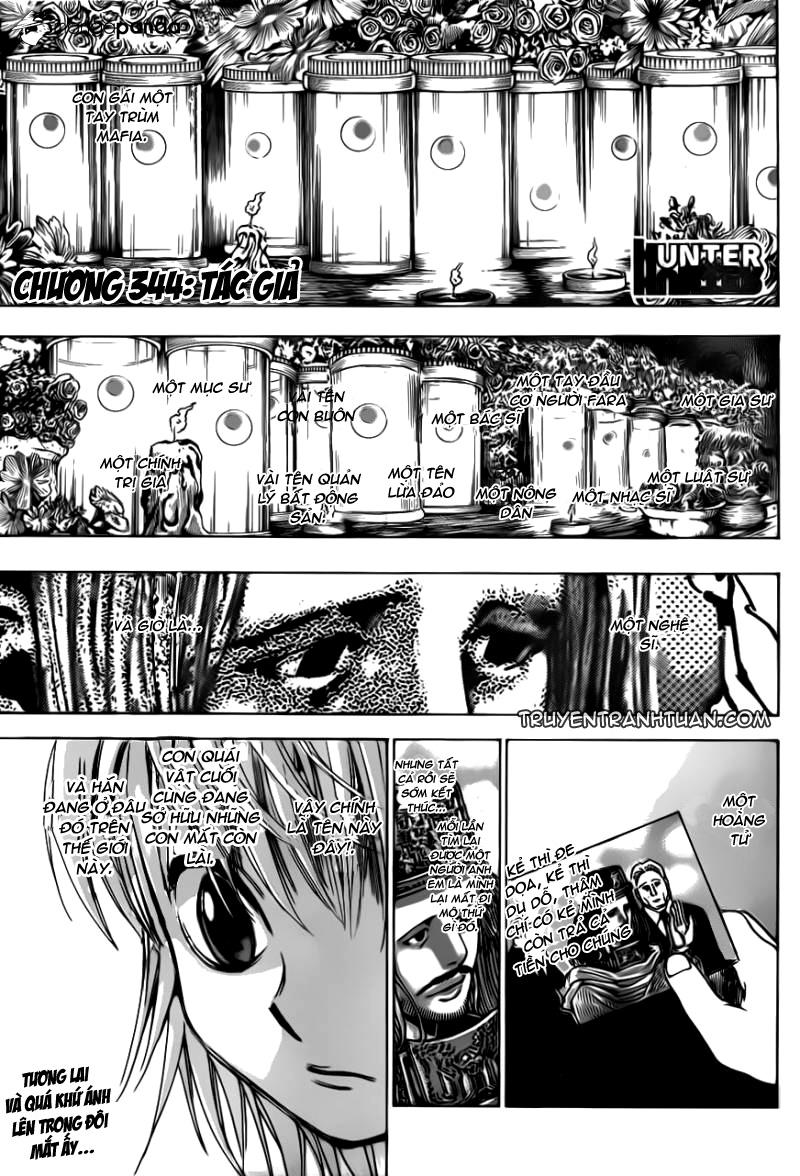 Hunter x Hunter  Chap 344 - Next Chap 345