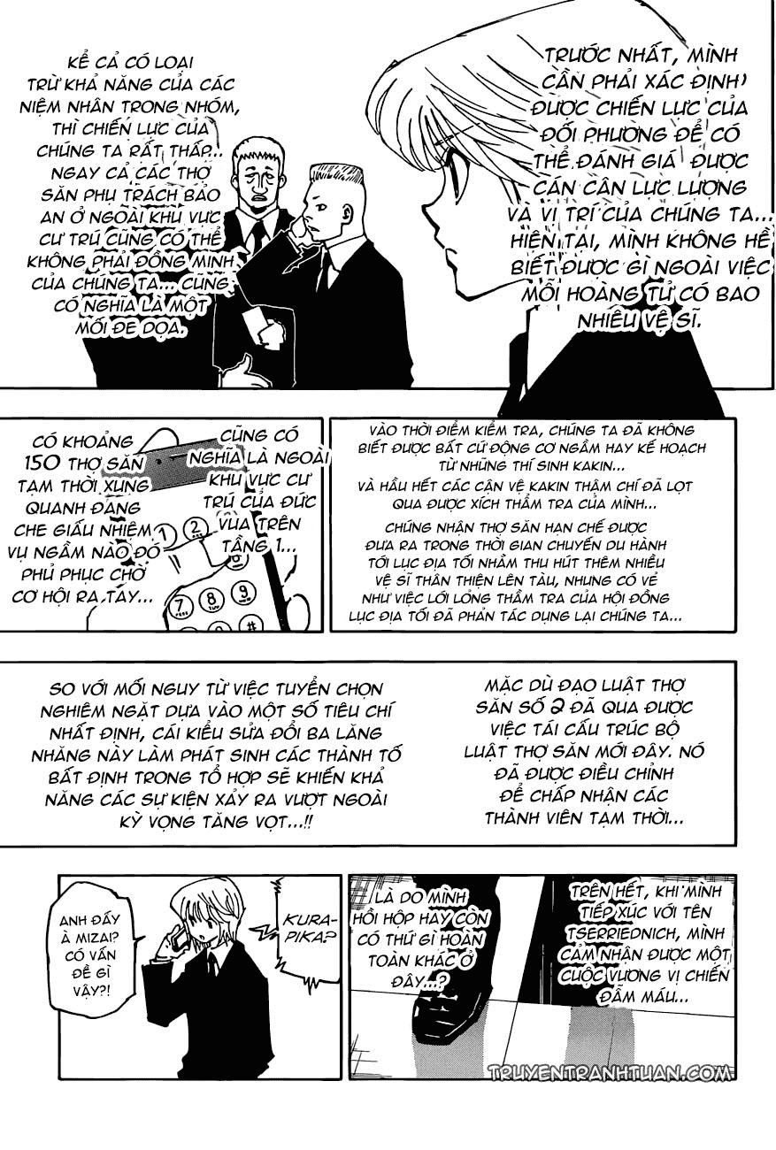 Hunter x Hunter Chap 358 - Next Chap 359