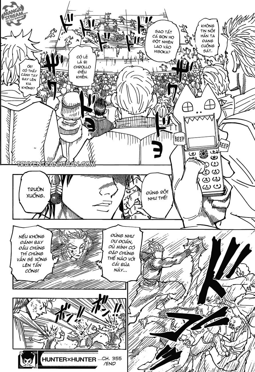 Hunter x Hunter  Chap 355 - Next Chap 356