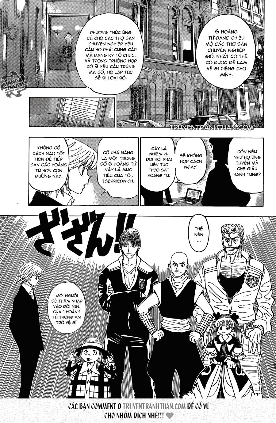 Hunter x Hunter Chap 350 - Next Chap 351