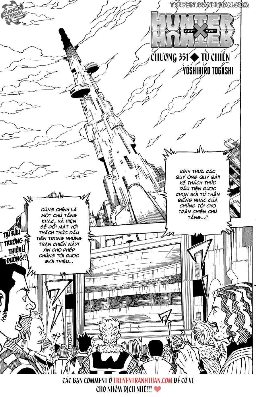 Hunter x Hunter Chap 351 - Next Chap 352