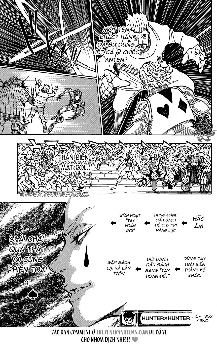 Hunter x Hunter  Chap 352 - Next Chap 353