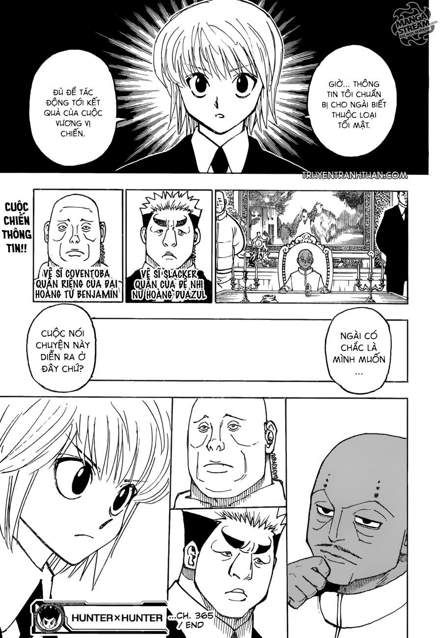 Hunter x Hunter  Chap 365 - Next Chap 366