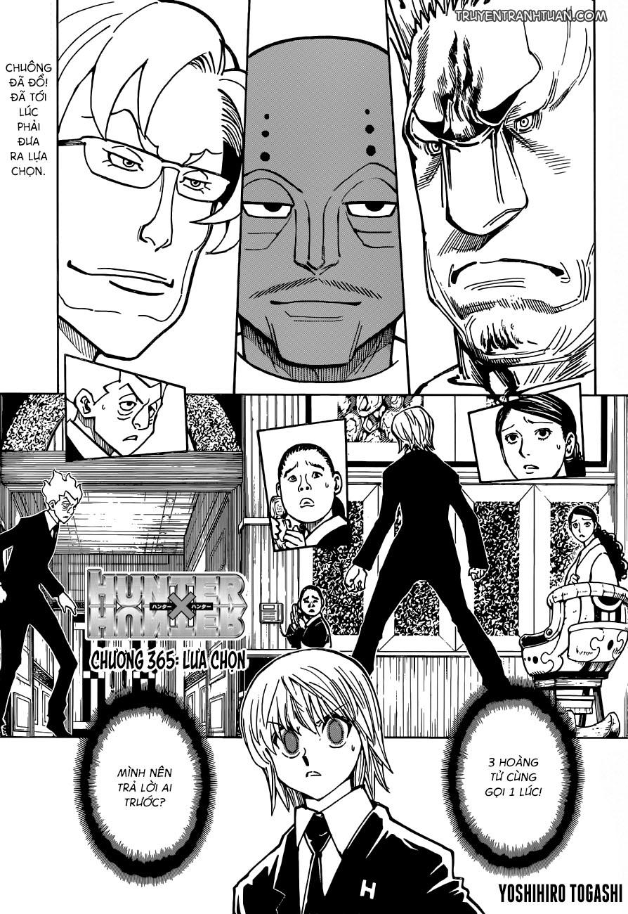 Hunter x Hunter  Chap 365 - Next Chap 366