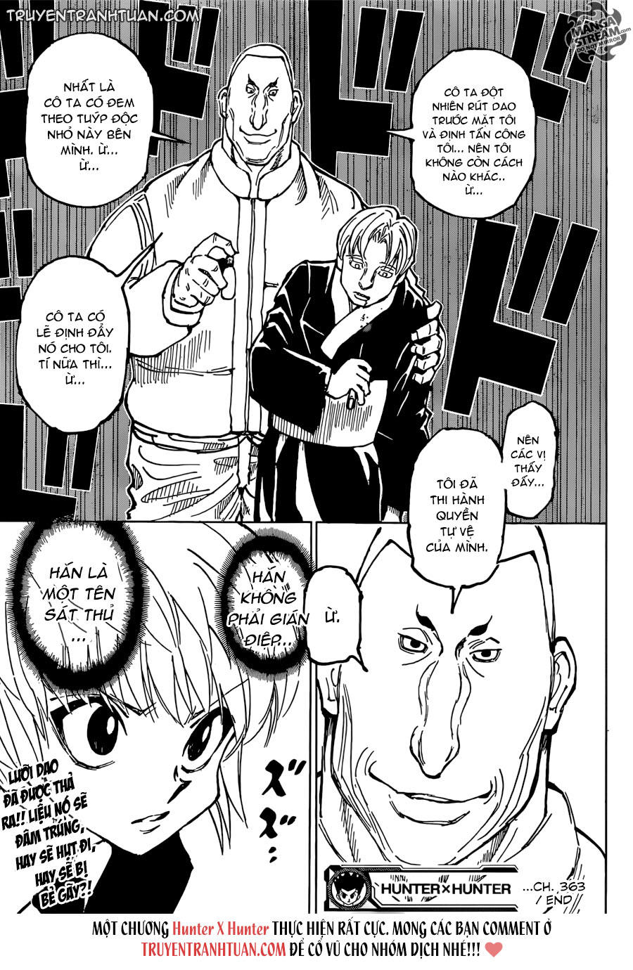 Hunter x Hunter  Chap 363 - Next Chap 364