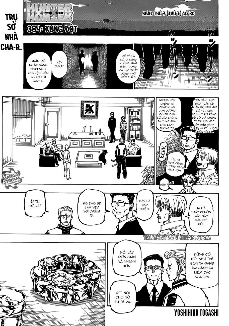 Hunter x Hunter  Chap 384 - Next Chap 385