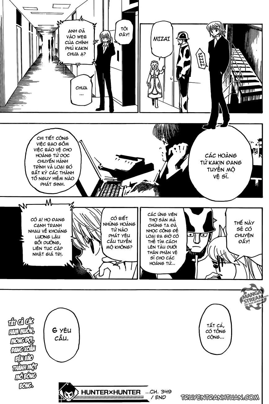 Hunter x Hunter  Chap 349 - Next Chap 350