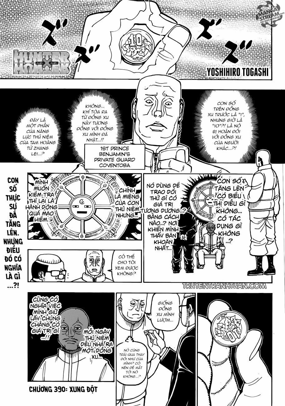 Hunter x Hunter  Chap 390 - Next Chap 391
