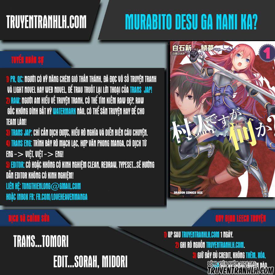 Murabito Desu Ga Nani Ka? Chap 7 - Next Chap 8