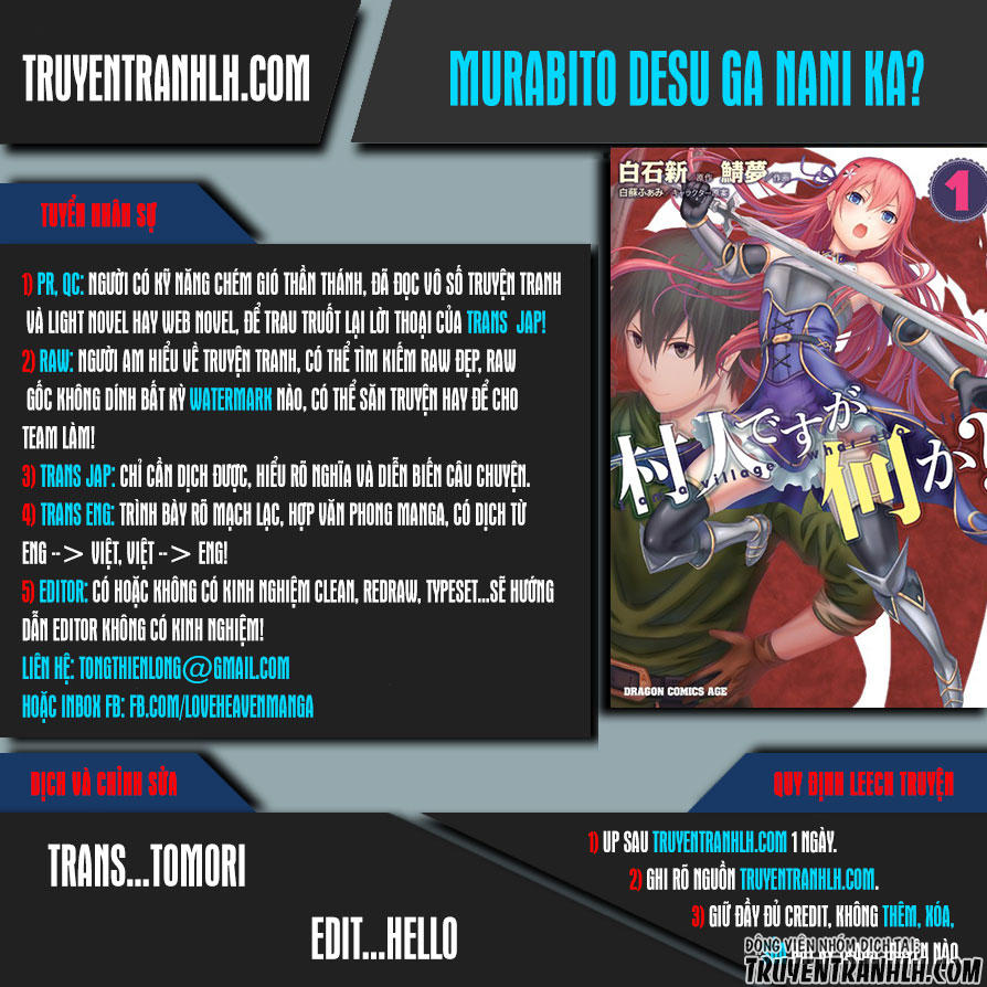 Murabito Desu Ga Nani Ka? Chap 9.5 - Next Chap 10.5