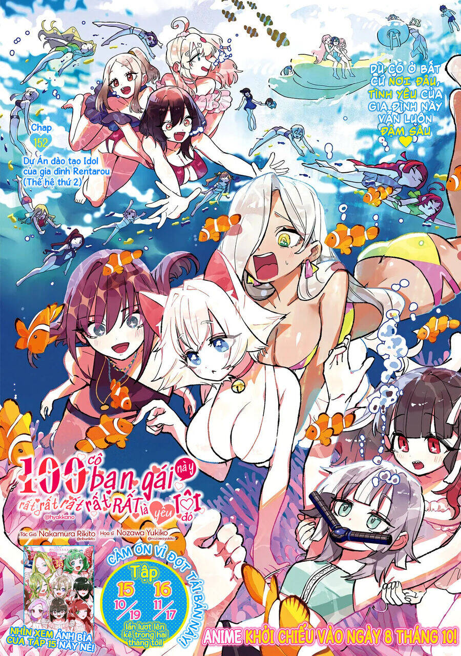 100 Cô Bạn Gái Chap 152 - Next Chap 153