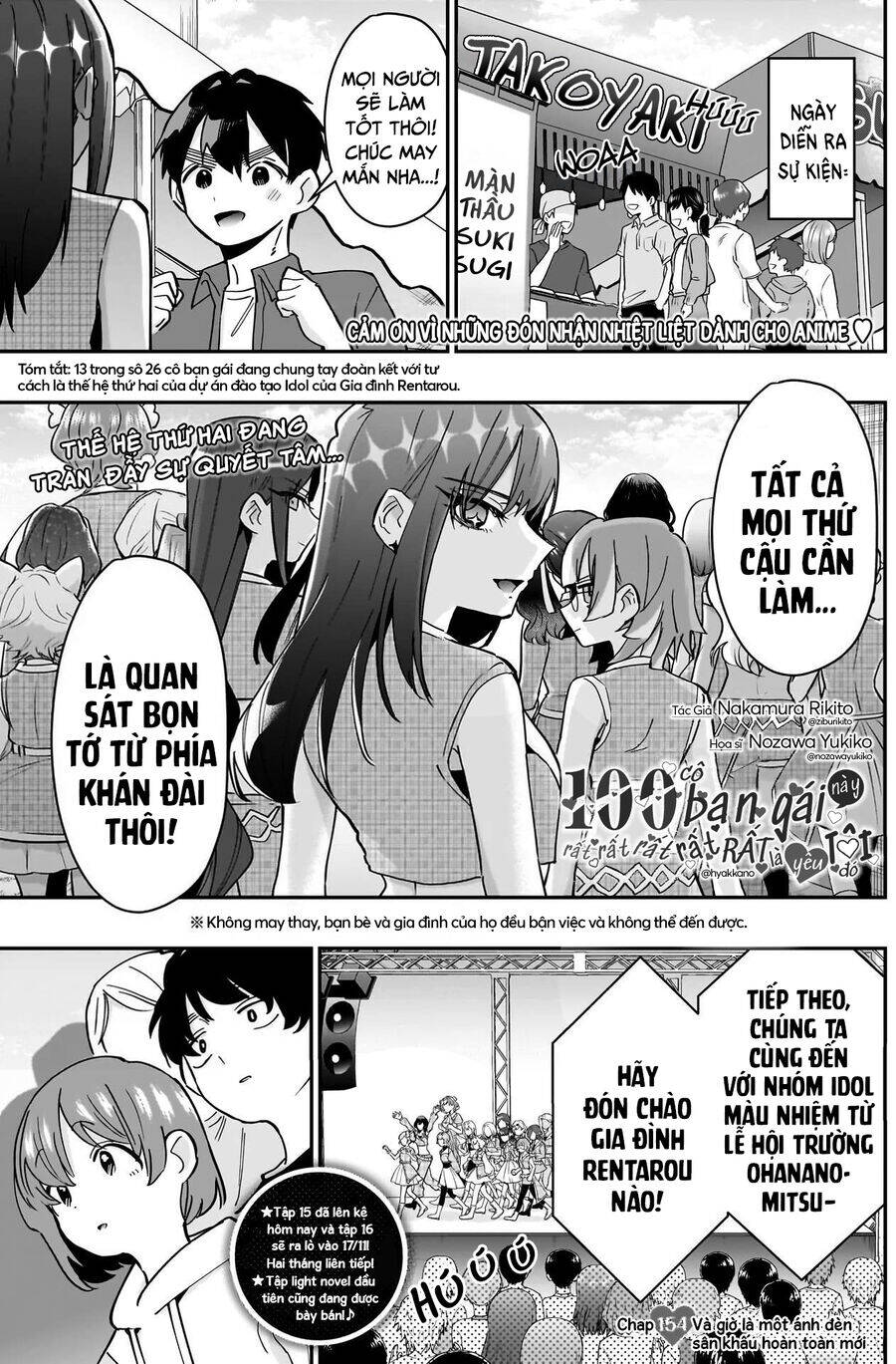 100 Cô Bạn Gái Chap 154 - Next Chap 155