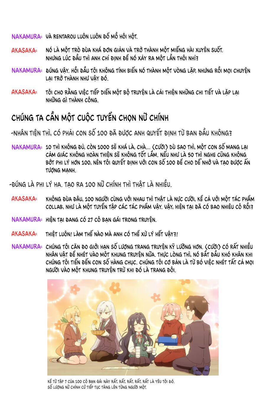 100 Cô Bạn Gái Chap 160 - Next Chap 161