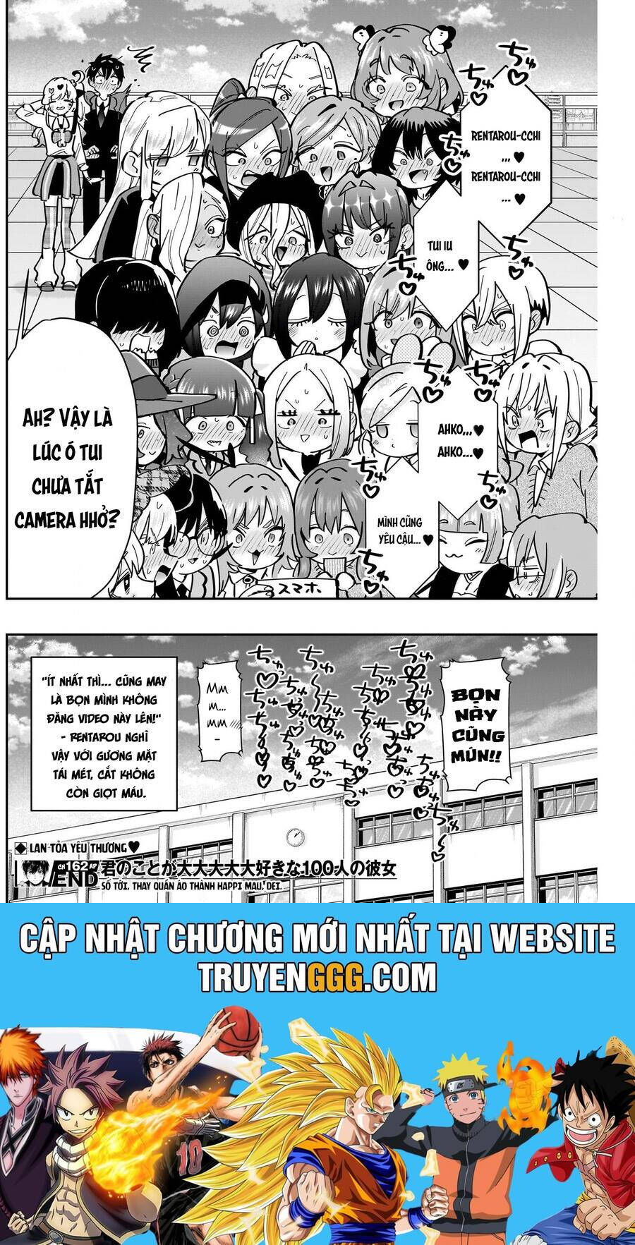 100 Cô Bạn Gái Chap 162 - Next Chap 163