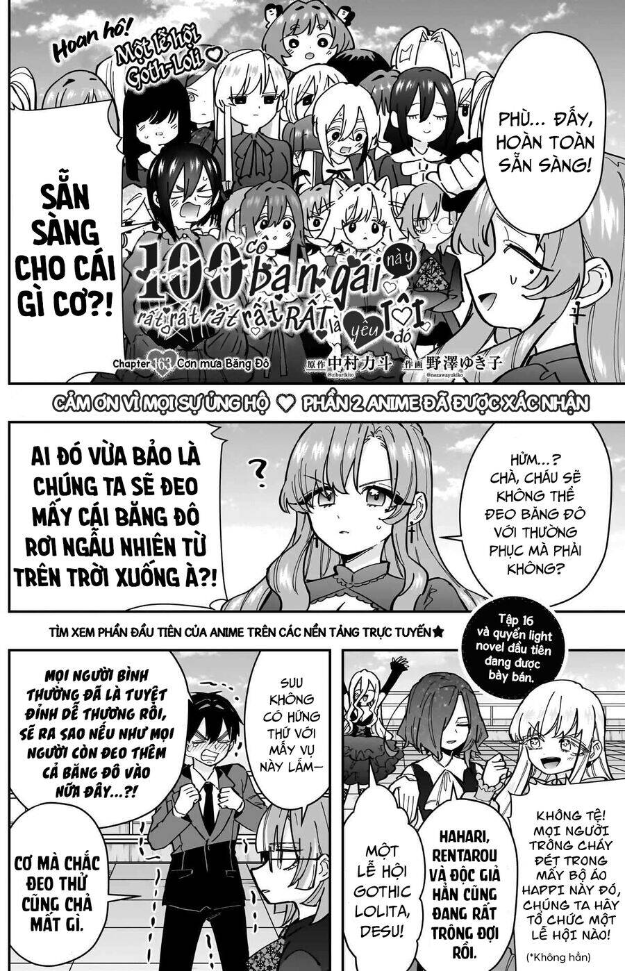 100 Cô Bạn Gái Chap 163 - Next Chap 164