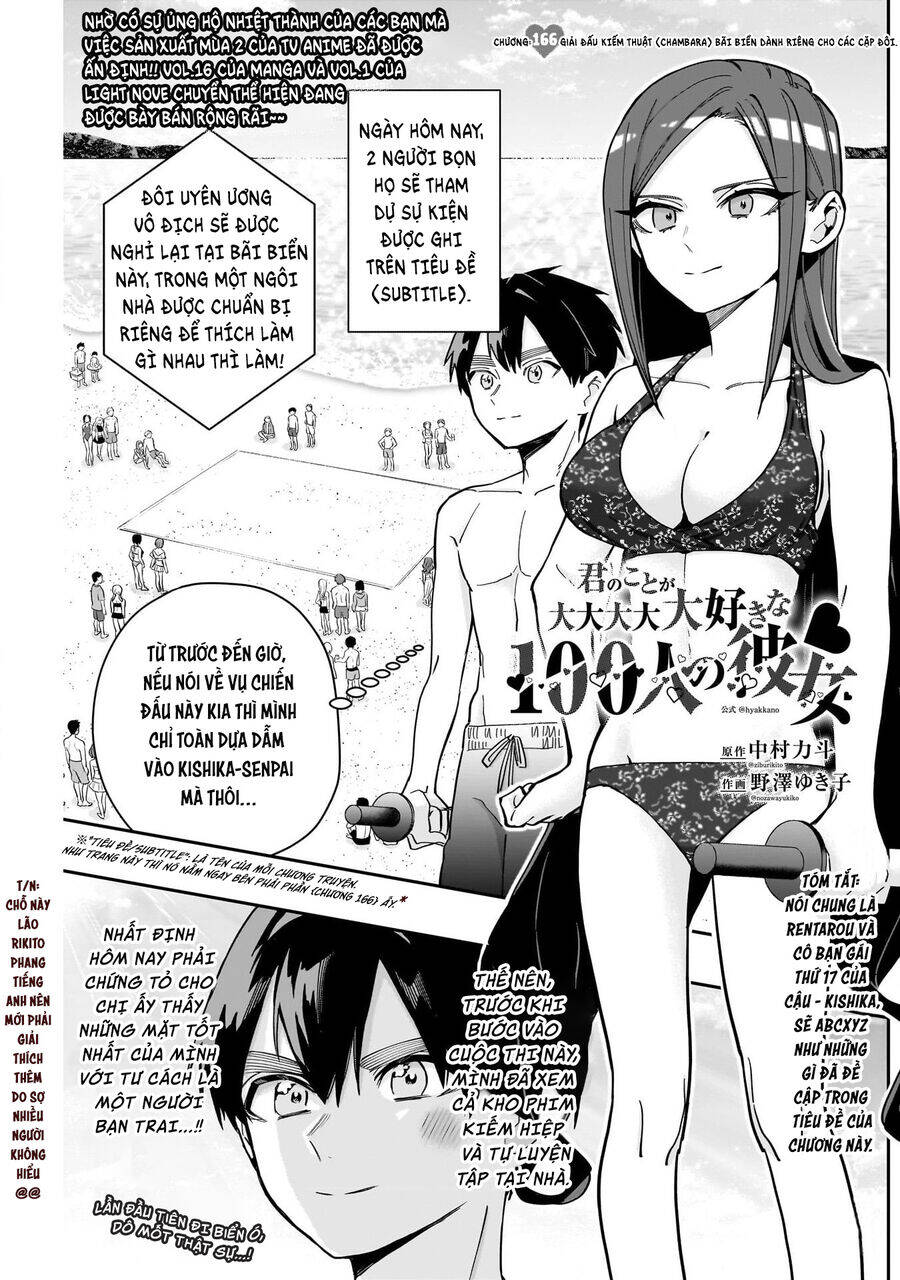 100 Cô Bạn Gái Chap 166 - Next Chap 167