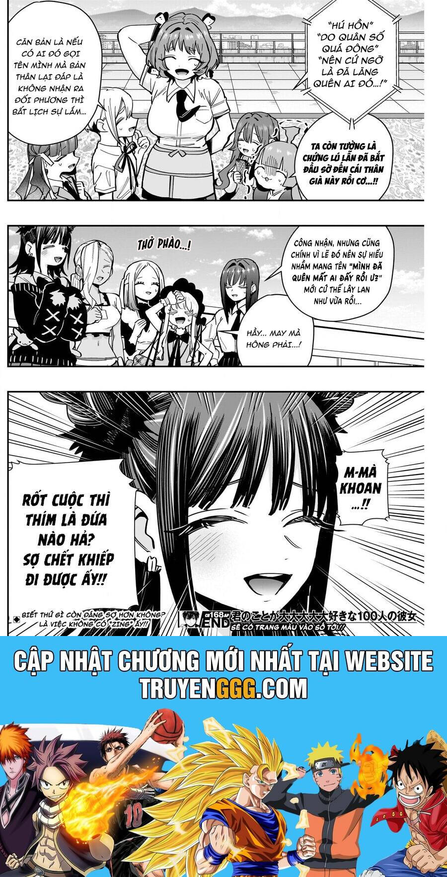 100 Cô Bạn Gái Chap 168 - Next Chap 169