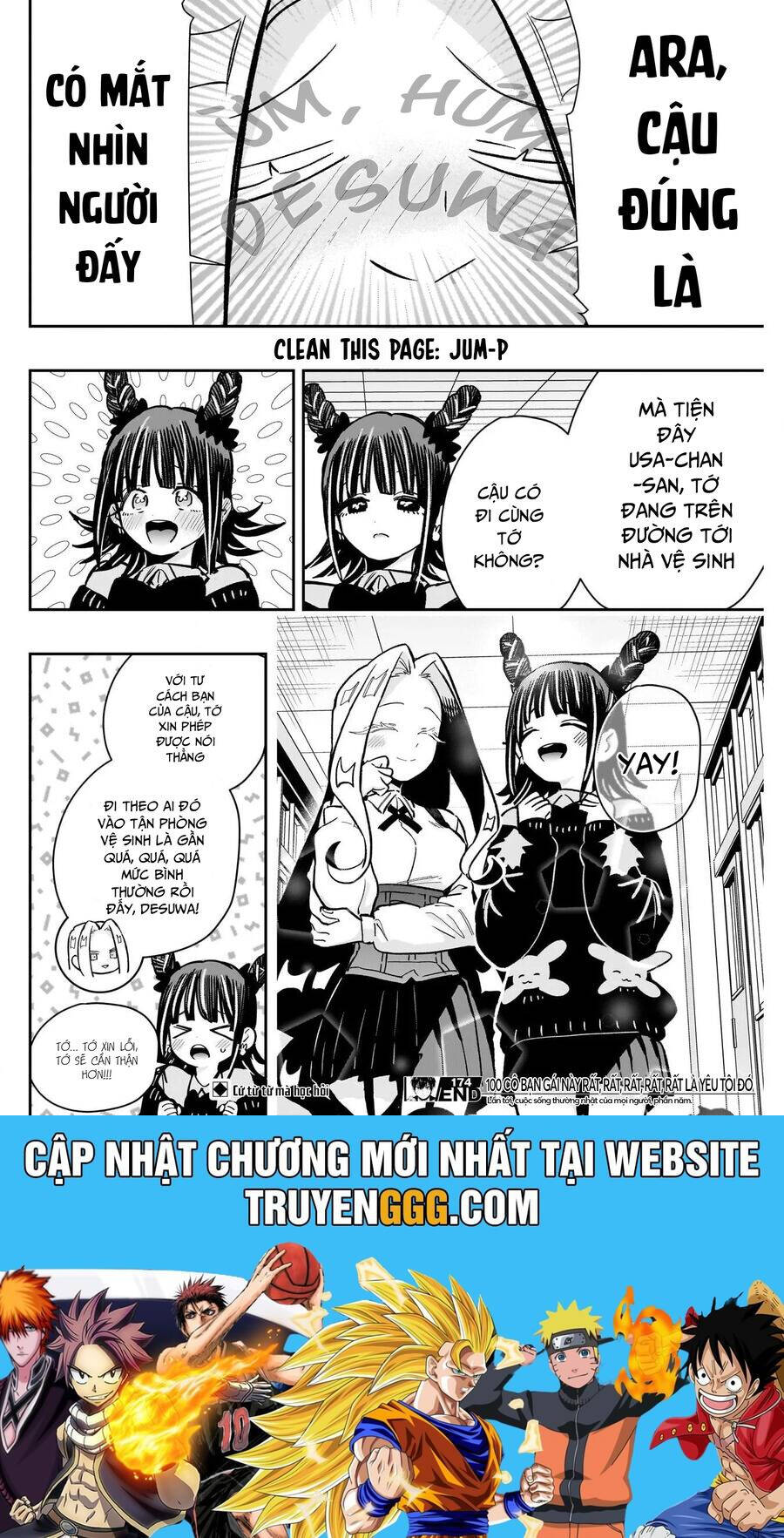 100 Cô Bạn Gái Chap 174 - Next Chap 175