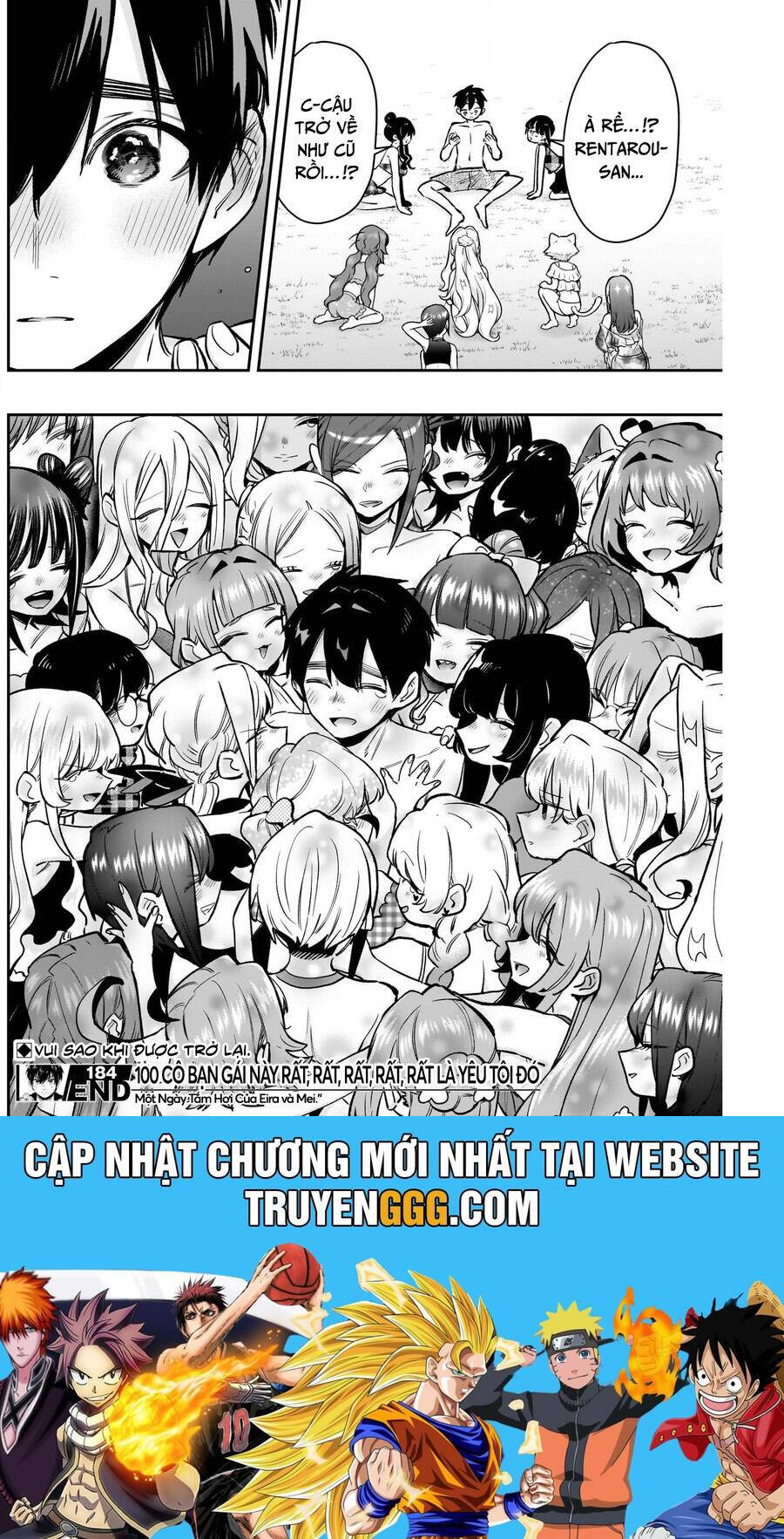 100 Cô Bạn Gái Chap 184 - Next Chap 185