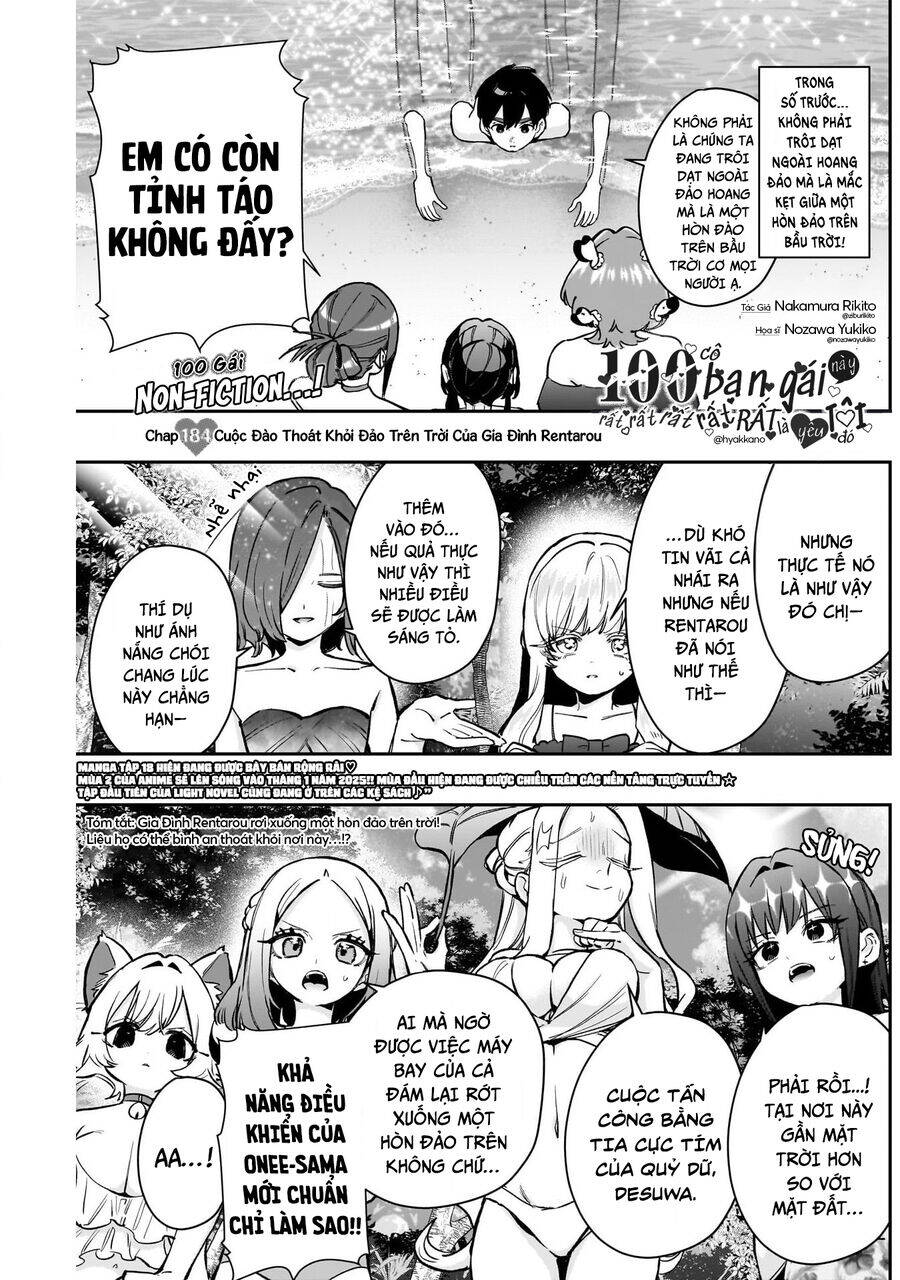 100 Cô Bạn Gái Chap 184 - Next Chap 185